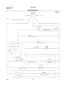 10 - Wiring Schematic parts for White Westinghouse Refrigerator WRT18A0AW2 from AppliancePartsPros.com