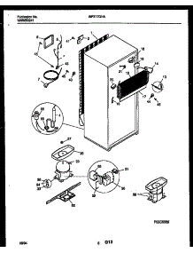 05 - System And Automatic Defrost Parts parts for Frigidaire Refrigerator WRT17GHAW0 from AppliancePartsPros.com