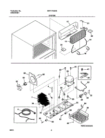 09 - System parts for White Westinghouse Refrigerator WRT17MG4BQ0 from AppliancePartsPros.com