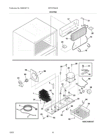 09 - System parts for White Westinghouse Refrigerator WRT17MG4BW1 from AppliancePartsPros.com