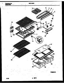 04 - Shelves And Supports parts for Frigidaire Refrigerator WRT18CVAY0 from AppliancePartsPros.com