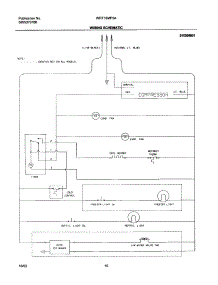 10 - Wiring Schematic parts for White Westinghouse Refrigerator WRT18MP5AQ9 from AppliancePartsPros.com