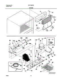 09 - System parts for White Westinghouse Refrigerator WRT18MP5AW2 from AppliancePartsPros.com