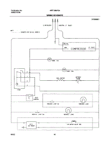 10 - Wiring Schematic parts for White Westinghouse Refrigerator WRT18MP5AW2 from AppliancePartsPros.com