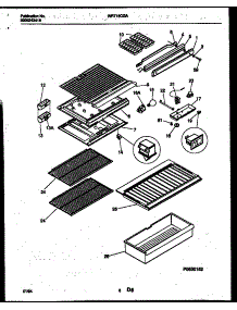 04 - Shelves And Supports parts for Frigidaire Refrigerator WRT15CGAW0 from AppliancePartsPros.com
