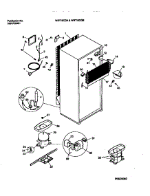 05 - Cooling System parts for Frigidaire Refrigerator WRT15CGAW1 from AppliancePartsPros.com