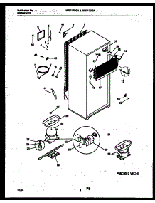 05 - System And Automatic Defrost Parts parts for Frigidaire Refrigerator WRT17DGAD0 from AppliancePartsPros.com