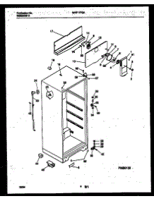 03 - Cabinet Parts parts for Frigidaire Refrigerator WRT17FGAY1 from AppliancePartsPros.com
