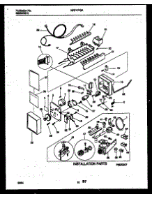 06 - Ice Maker And Installation Parts parts for Frigidaire Refrigerator WRT17FGAY1 from AppliancePartsPros.com