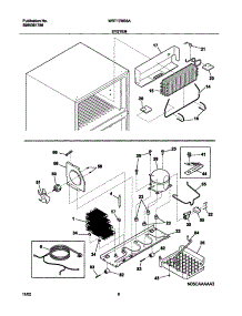 09 - System parts for White Westinghouse Refrigerator WRT17MB3AW3 from AppliancePartsPros.com