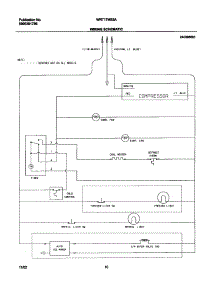 10 - Wiring Schematic parts for White Westinghouse Refrigerator WRT17MB3AW3 from AppliancePartsPros.com