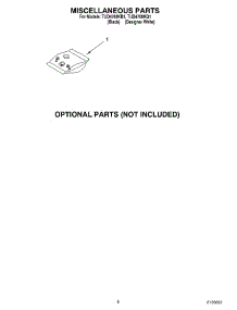 07 - Miscellaneous, Optional parts for Estate Dishwasher TUD4700KQ1 from AppliancePartsPros.com