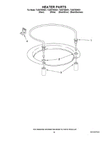 08 - Heater Parts parts for Estate Dishwasher TUD8700WD1 from AppliancePartsPros.com