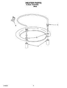05 - Heater Parts parts for Estate Dishwasher TUD8750RD0 from AppliancePartsPros.com