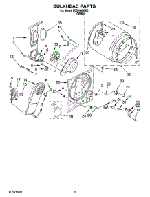 03 - Bulkhead Parts, Optional Parts (Not Included) parts for Estate Dryer EED4400WQ0 from AppliancePartsPros.com
