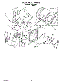 03 - Bulkhead Parts, Optional Parts (Not Included) parts for Estate Dryer EED4300VQ0 from AppliancePartsPros.com