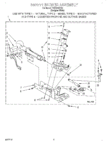 03 - 3401771 Burner Assembly parts for Estate Dryer TGDX640EQ0 from AppliancePartsPros.com