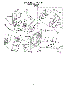 03 - Bulkhead Parts, Optional Parts (Not Included) parts for Estate Dryer EED4400SQ0 from AppliancePartsPros.com
