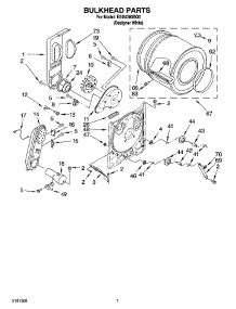 04 - Bulkhead Parts, Optional Parts (Not Included) parts for Estate Dryer EGD4300SQ0 from AppliancePartsPros.com
