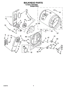 03 - Bulkhead Parts, Optional Parts (Not Included) parts for Estate Dryer TEDS740PQ1 from AppliancePartsPros.com