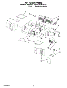 04 - Air Flow Parts parts for Estate Microwave TMH16XSD3 from AppliancePartsPros.com