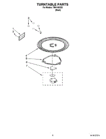 05 - Turntable Parts parts for Estate Microwave TMH16XSB2 from AppliancePartsPros.com
