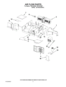 04 - Air Flow Parts parts for Estate Microwave TMH16XSD8 from AppliancePartsPros.com