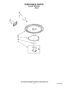05 - Turntable Parts parts for Estate Microwave TMH16XST4 from AppliancePartsPros.com