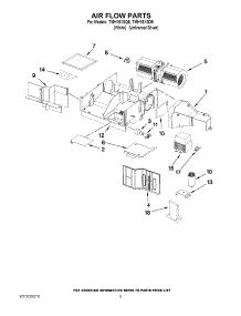 04 - Air Flow Parts parts for Estate Microwave TMH16XSQ6 from AppliancePartsPros.com