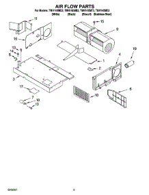 04 - Air Flow Parts parts for Estate Microwave TMH14XMB3 from AppliancePartsPros.com