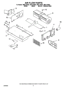 04 - Air Flow Parts parts for Estate Microwave TMH14XMB2 from AppliancePartsPros.com