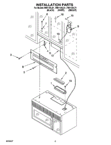 08 - Installation Parts, Miscellaneous Parts parts for Estate Microwave TMH14XLQ1 from AppliancePartsPros.com