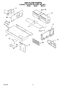 04 - Air Flow Parts parts for Estate Microwave THM14XMT0 from AppliancePartsPros.com