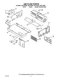 04 - Air Flow Parts parts for Estate Microwave TMH14XMB0 from AppliancePartsPros.com