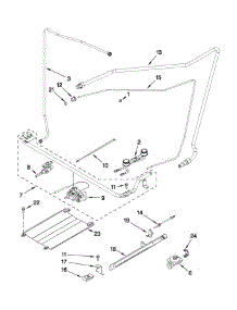 Manifold parts for Estate Range AGP200VDW0 from AppliancePartsPros.com