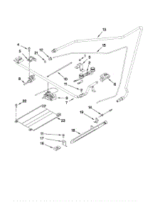Manifold parts for Estate Range AGR3300XDW0 from AppliancePartsPros.com