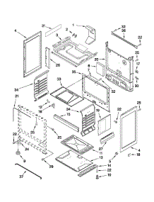 Chassis parts for Estate Range AGR3300XDW0 from AppliancePartsPros.com
