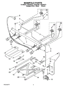 03 - Manifold Parts parts for Estate Range TGS325VB1 from AppliancePartsPros.com