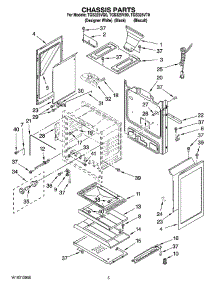 04 - Chassis Parts parts for Estate Range TGS325VB0 from AppliancePartsPros.com