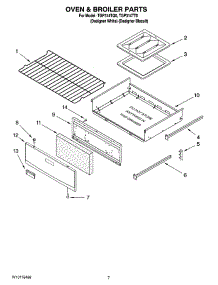 05 - Oven & Broiler Parts parts for Estate Range TGP314TT0 from AppliancePartsPros.com
