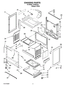 04 - Chassis Parts parts for Estate Range TGP300TQ0 from AppliancePartsPros.com