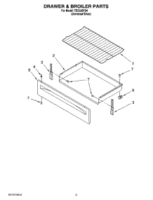 04 - Drawer & Broiler Parts parts for Estate Range TES326RD4 from AppliancePartsPros.com