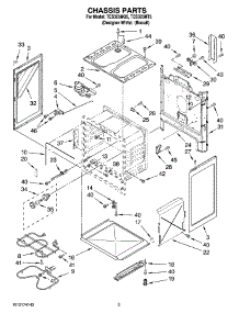03 - Chassis Parts parts for Estate Range TES325MT5 from AppliancePartsPros.com