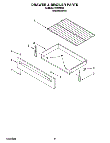 05 - Drawer & Broiler Parts, Optional Parts parts for Estate Range TES356TD0 from AppliancePartsPros.com