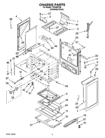 04 - Chassis Parts parts for Estate Range TGS326TD0 from AppliancePartsPros.com