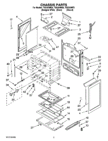 04 - Chassis Parts parts for Estate Range TGS325MB5 from AppliancePartsPros.com