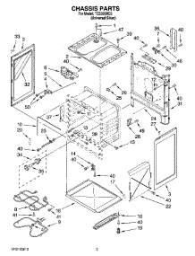 03 - Chassis Parts parts for Estate Range TES326RD3 from AppliancePartsPros.com
