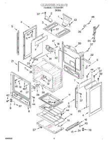 04 - Chassis parts for Estate Range TGS325GW1 from AppliancePartsPros.com
