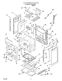 04 - Chassis parts for Estate Range TGS325GW7 from AppliancePartsPros.com