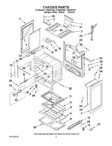 04 - Chassis Parts parts for Estate Range TGS325VB2 from AppliancePartsPros.com